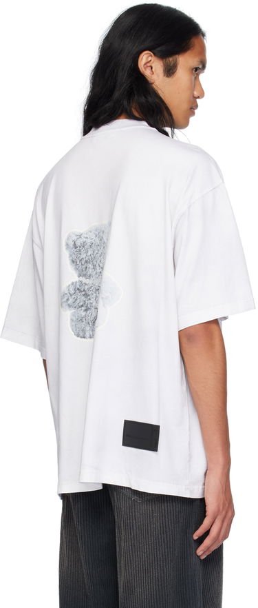 T-shirt We11done We11done Necklace Teddy Graphic T-Shirt Hvid | WD-TT9-20-117-U-WH, 2