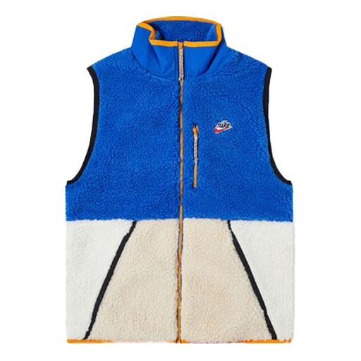 Vest Nike Sportswear Sherpa Fleece Vest Blå | CD3142-480