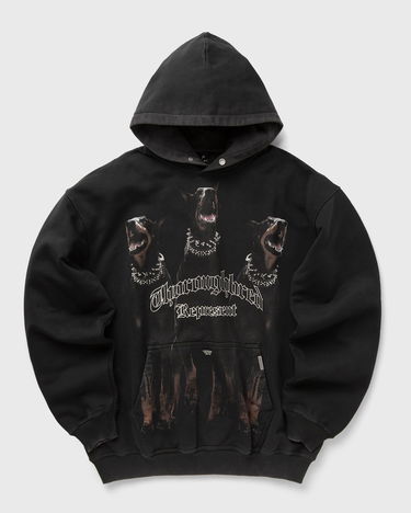 Sweatshirt Represent Clo Represent THOROUGHBRED HOODIE Sort | MLM498-03, 0