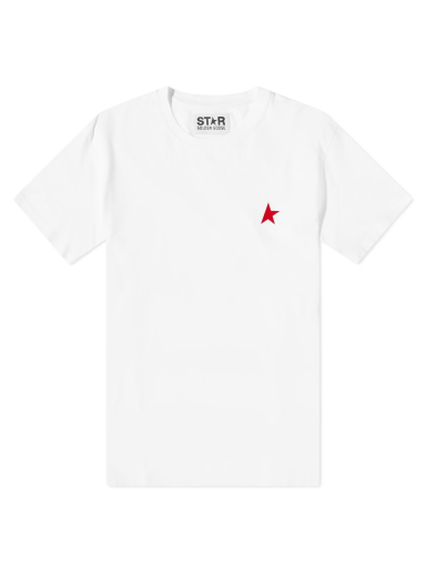 T-shirt Golden Goose Small Star Chest Logo Tee Hvid | GMP01220-P000193-10350