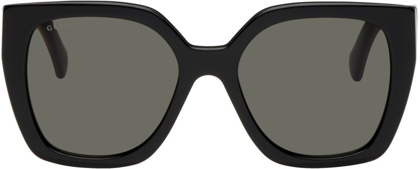 Solbriller Gucci Square Sort | GG1300S, 0
