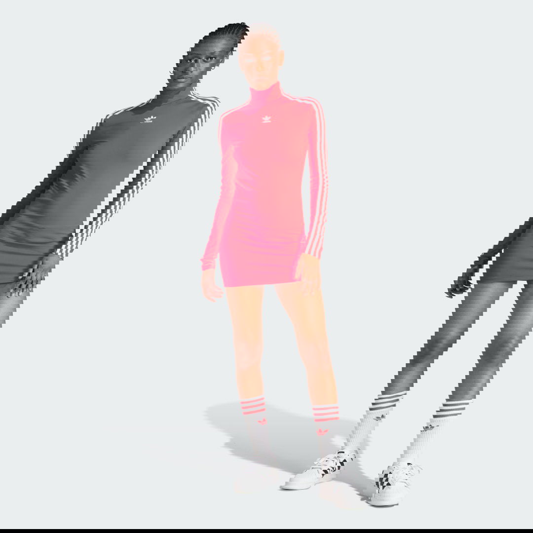 Kjole adidas Originals Adilenium Tight Cut Dress Rød | IV9332, 0