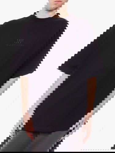 T-shirt Balenciaga T-SHIRT Sort | 764235TQVS82020, 2