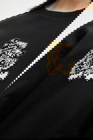Sweatshirt KENZO Kenzo Tiger Sweatshirt Sort | FF55SW2744MC.99J, 3