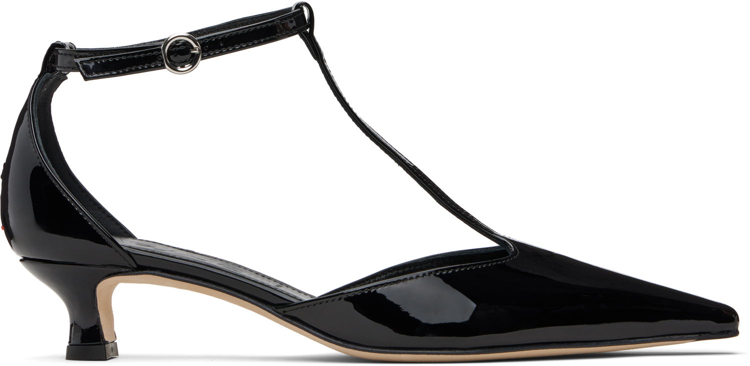 Tilbehør Aeyde Aeyde Liz T-Bar Kitten Heels Sort | A11-PU0596005001-225, 0