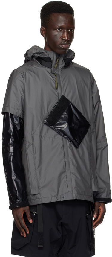 Vindjakke Acronym ACRONYM J36-WS Hooded Jacket Grå | J36-WS, 1