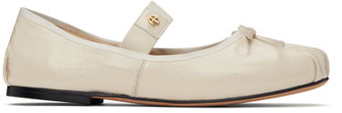 Tøj Anine Bing ANINE BING Jolie Ballerina Flats Hvid | A-14-11216-IVY17, 0