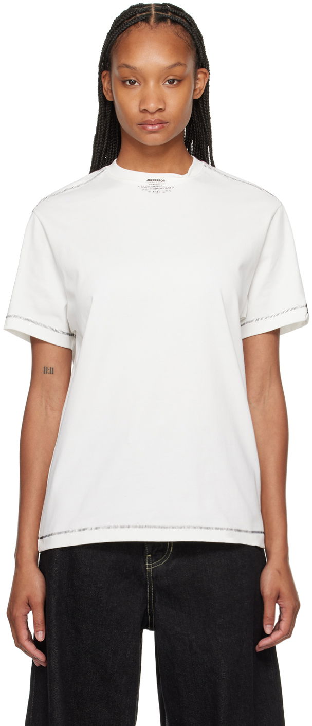 T-shirt ADER ERROR Langle T-Shirt Hvid | BN01SSTS0103OW, 0