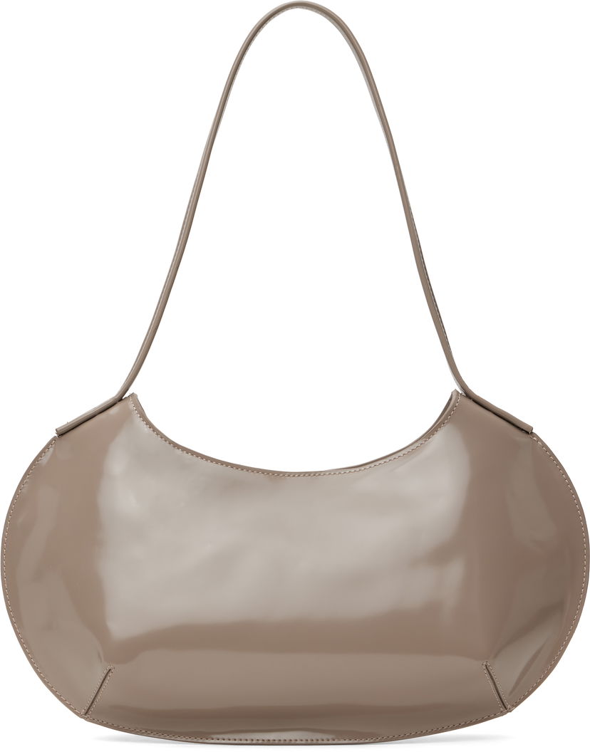 Skuldertaske BY FAR BY FAR Horner Shoulder Bag Grå | MWBSB056CL017BG037PL