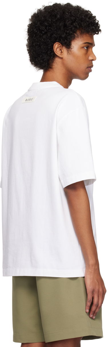 T-shirt Róhe Róhe Oversized T-Shirt Hvid | 314-22-089, 2