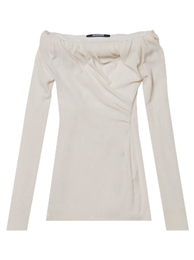 Kjole Jacquemus La Robe Biasi Mini Dress Beige | 223DR029 1086 110