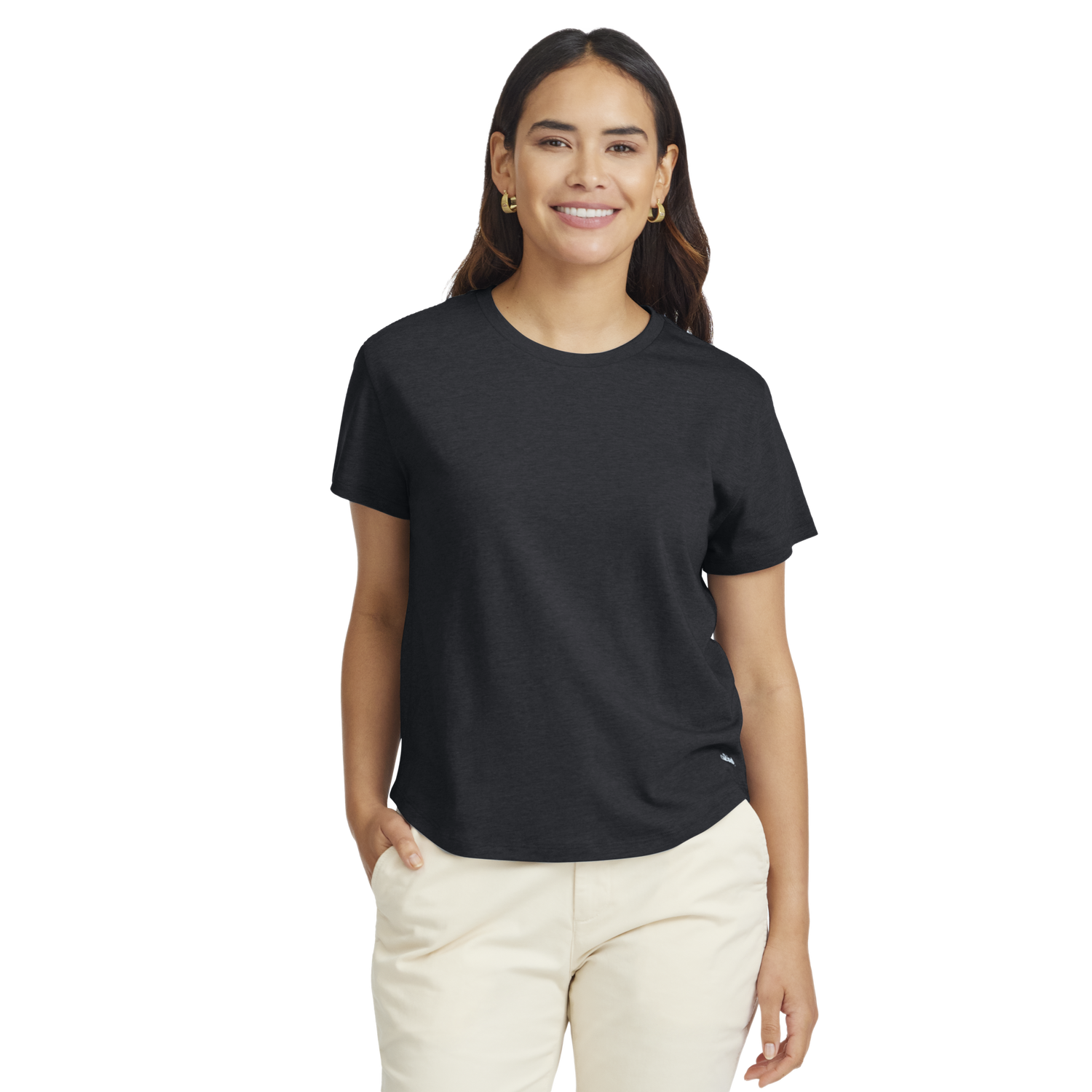 T-shirt Allbirds Soft Merino T-Shirt, Size XS Sort | A11502W, 0