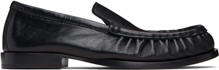 Sneakers og sko Dries Van Noten Dries Van Noten Leather Loafers Sort | 252-011700-114