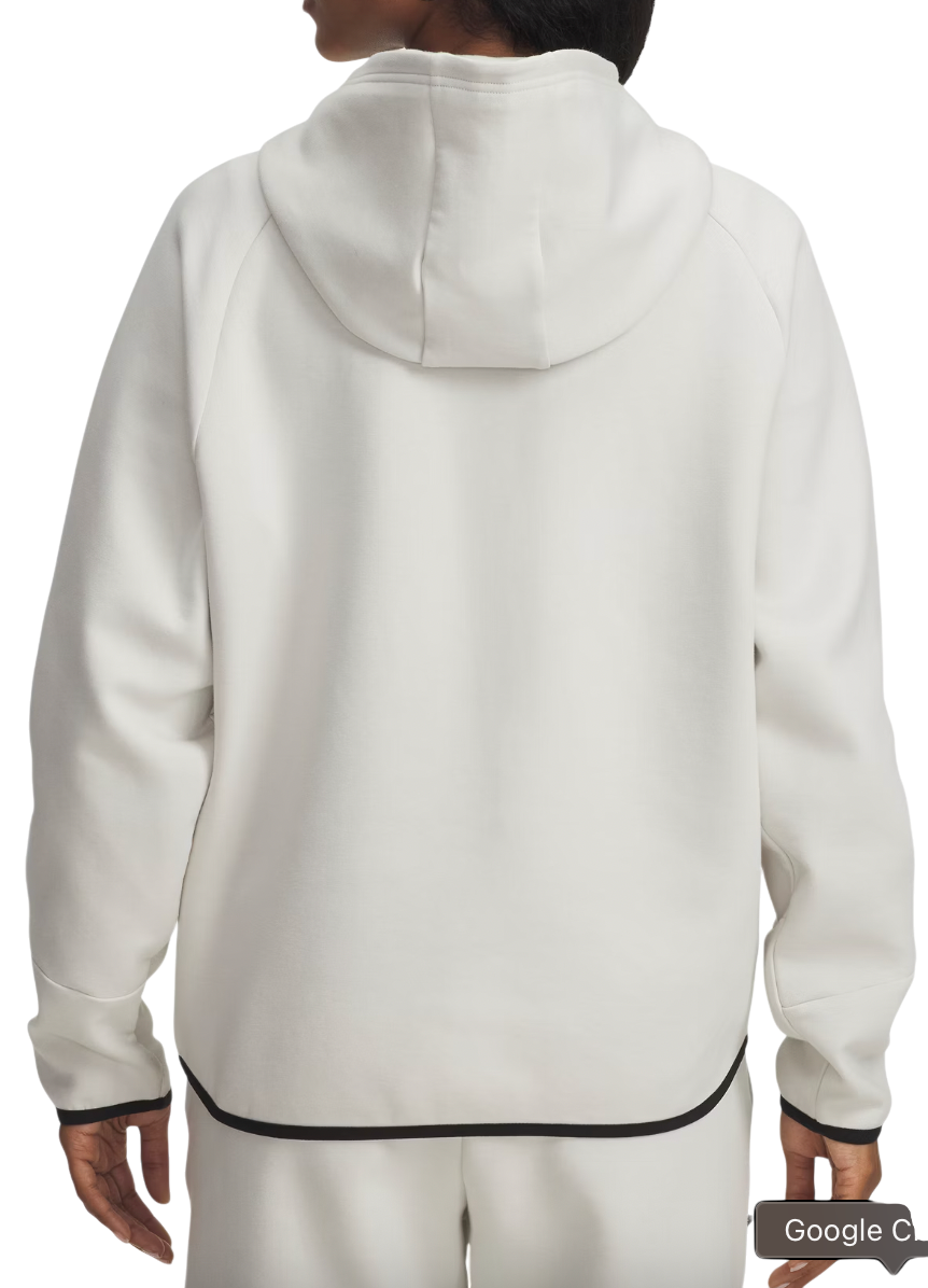 Jakke Under Armour Under Armour Unstoppable Fleece Hooded Jacket Hvid | 1379842-110, 1