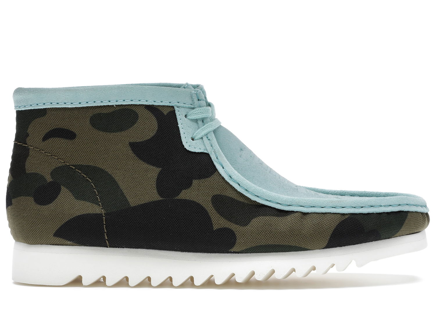 Sneakers og sko Clarks BAPE x Wallabee Light Blue Combi Flerfarvet | 26149862, 0