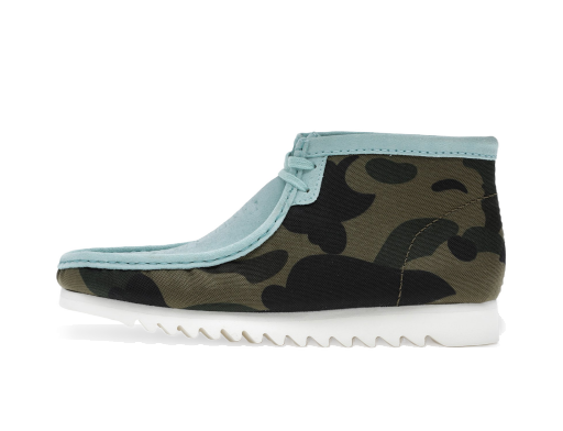 Sneakers og sko Clarks BAPE x Wallabee Light Blue Combi Flerfarvet | 26149862