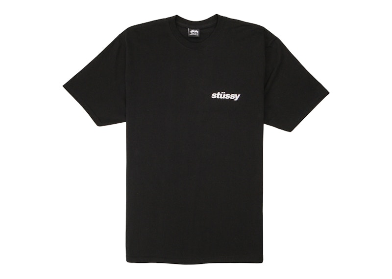 T-shirt Stüssy Popsicle Graphic T-Shirt Sort | 1904871_BLAC