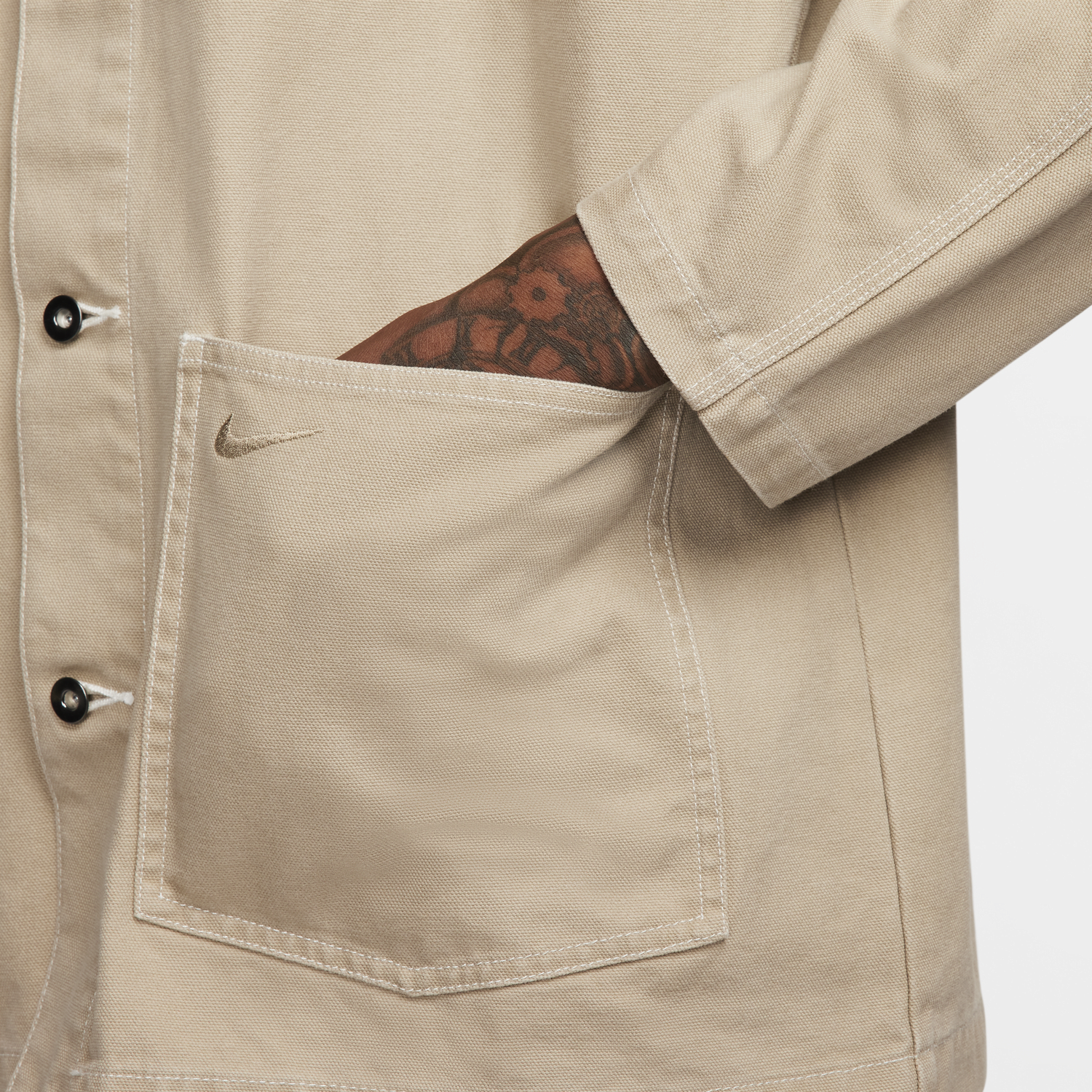 Skjorte Nike Sportswear Club Beige | FN0356-247, 1