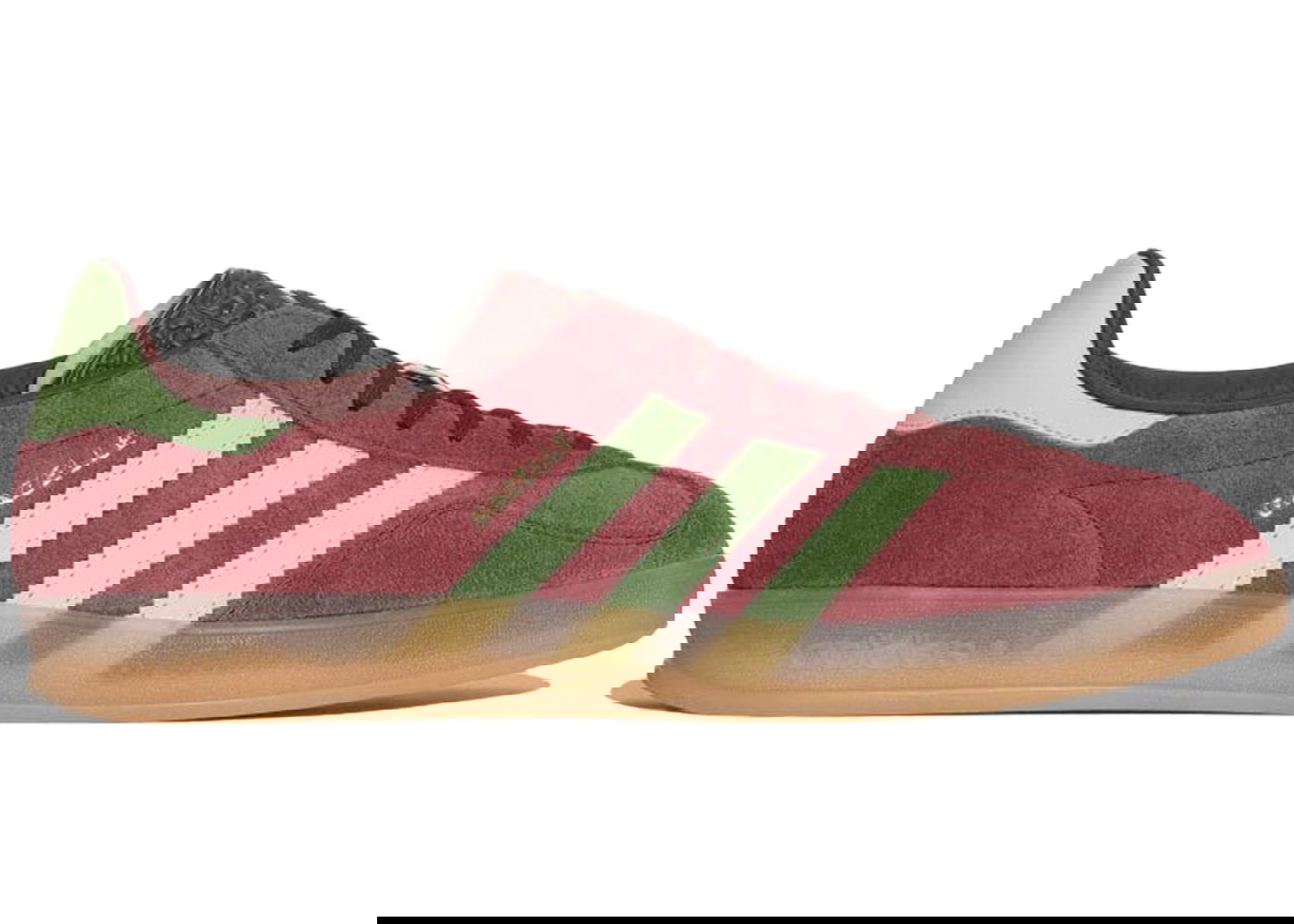 Sneakers og sko adidas Originals adidas Gazelle Indoor Shadow Red Semi Spark Green Rød | IH7487, 0