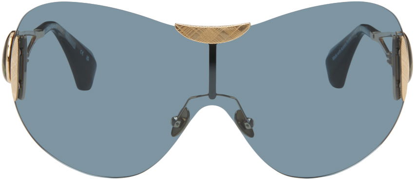 Solbriller Vivienne Westwood Vivienne Westwood Tina Sunglasses Blå | VW7021, 0