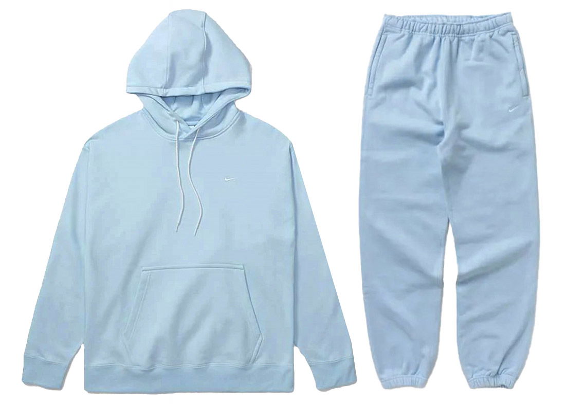 Træningsdragt Nike Fleece Hoodie & Joggers Set Blå | CV0552-441/CW5460-441, 0