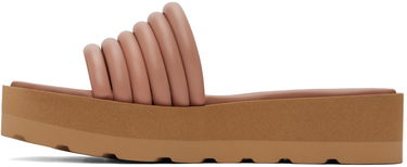 Sneakers og sko Gianvito Rossi Nappa Platform Sandals Lyserød | G15190.05GOM.NAP, 2