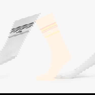 Sokker Lacoste Lacoste Striped Ribbed Socks Beige | RA5988 7PT, 3