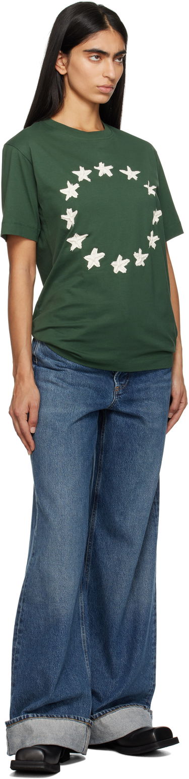 T-shirt Études Stars Regular T-Shirt Grøn | H24MMTSH112-34, 3