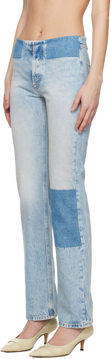 Jeans Maison Margiela MM6 Maison Margiela Patchwork Jeans Blå | S62LB0187 M30018, 3