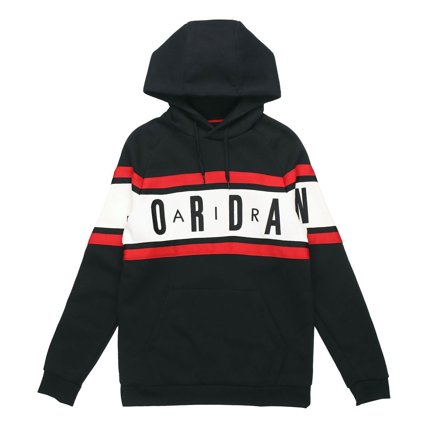 Sweatshirt Jordan Jordan Air Fleece Pullover Hoodie Sort | BQ5655-010, 0