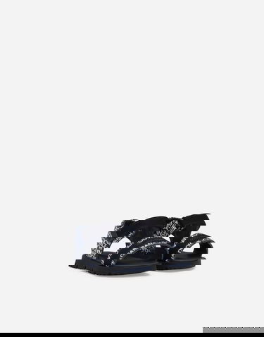 Sneakers og sko Dolce & Gabbana Dolce & Gabbana Printed Calfskin Sandals For First Steps (19-26) Blå | DL0078AX182HBXCW, 1