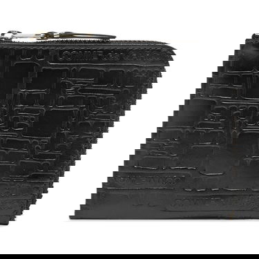 Tegnebog Comme des Garçons Embossed Logo Wallet Sort | SA3100EL-1, 0