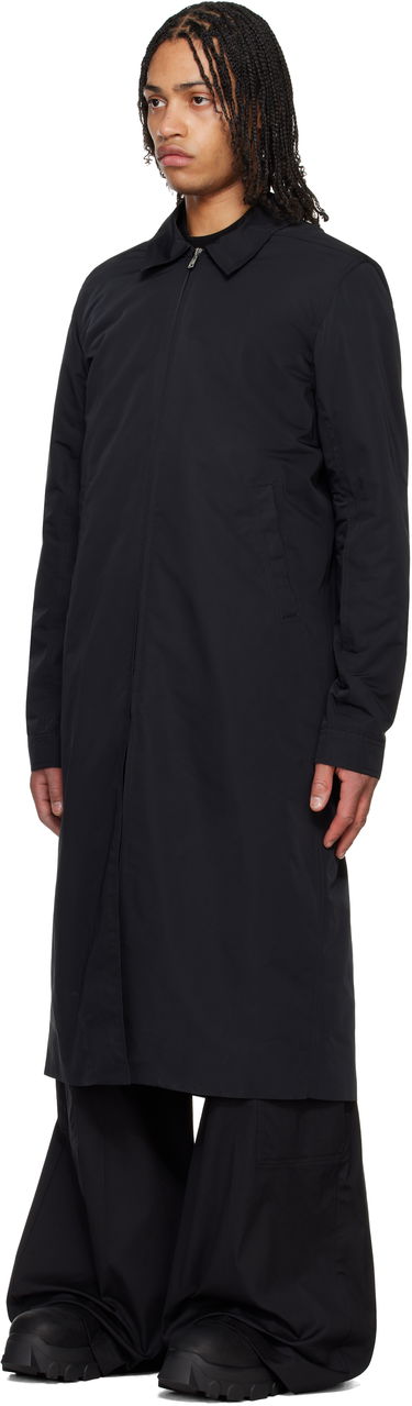 Trenchcoat Rick Owens Rick Owens Hollywood Brad Coat Sort | RU01E5971 FT, 3