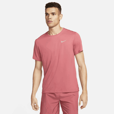T-shirt Nike Miler Dri-FIT UV Lyserød | DV9315-655, 0