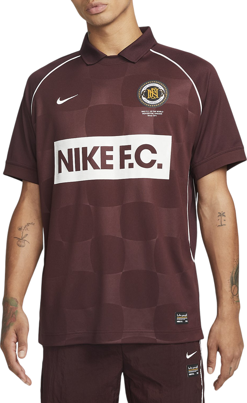 Jersey Nike Nike F.C. Jersey Bourgogne | dq5045-652, 0