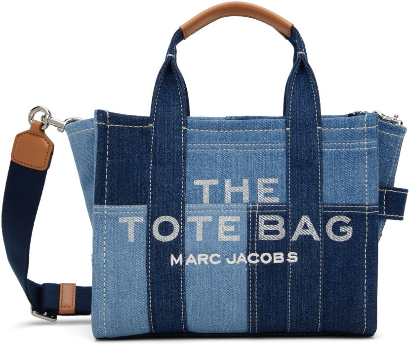 Mulepose Marc Jacobs Marc Jacobs 'The Denim Small' Tote Bag Blå | H016M06FA21