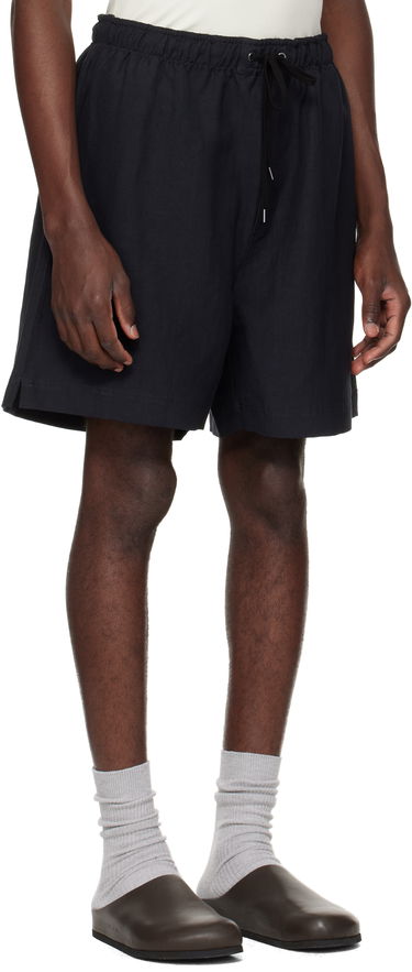 Shorts Studio Nicholson Starboard Drawstring Shorts Hvid | STARBOARD SNM - 1369, 4