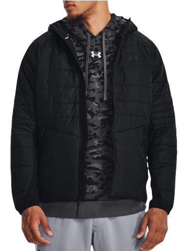 Jakke Under Armour Storm Session Hybrid Jacket Sort | 1378494-001
