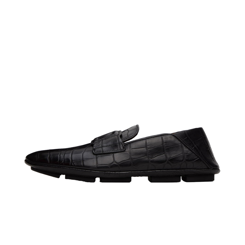 Sneakers og sko Dolce & Gabbana Driver Loafers Sort | A50583AS422