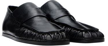 Tøj Jil Sander Jil Sander Leather Loafers Sort | J16WR0022_P4835, 3