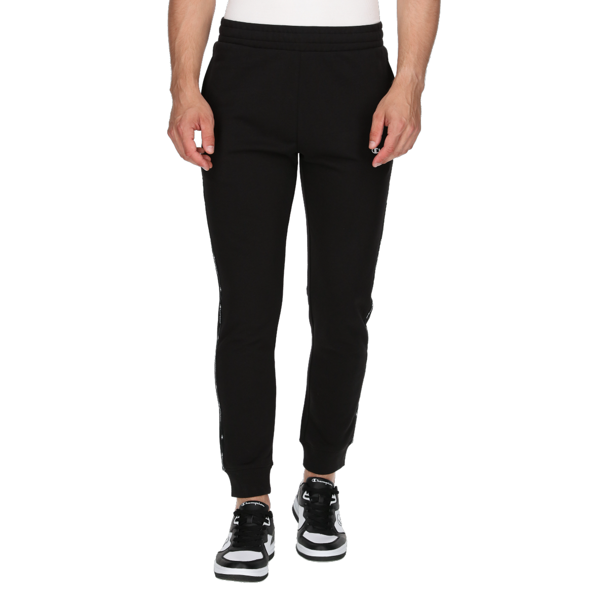 Joggingbukser Champion COLOR BLOCK Sweatpants Sort | 219955-KK001, 0