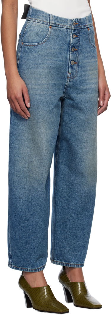Jeans Maison Margiela MM6 Maison Margiela Button Jeans Blå | S52LA0235 M30018, 1
