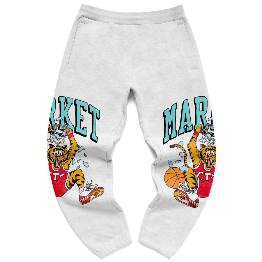 Joggingbukser MARKET Dunking Cat Sweatpants Grå | 395000237/0016, 0
