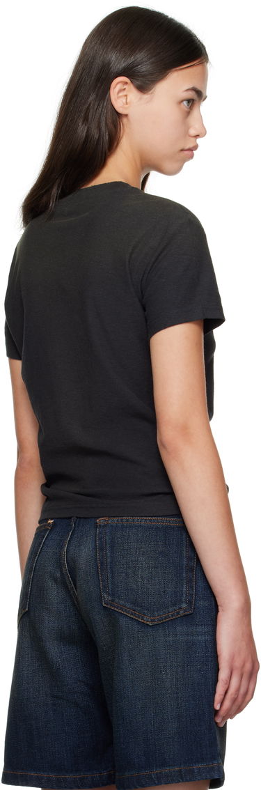 T-shirt Acne Studios Acne Studios Logo T-Shirt Sort | CL0395-, 2