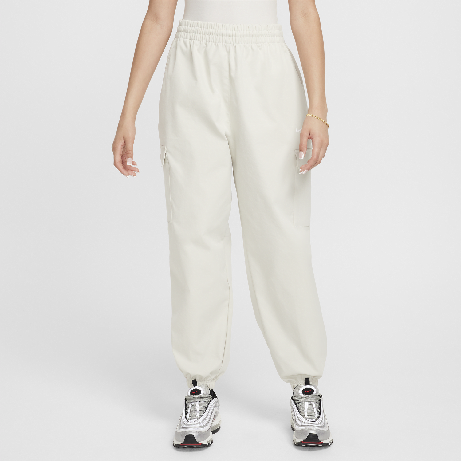 Cargo bukser Nike Nike Sportswear Cargo Pants Hvid | FZ5554-072, 0