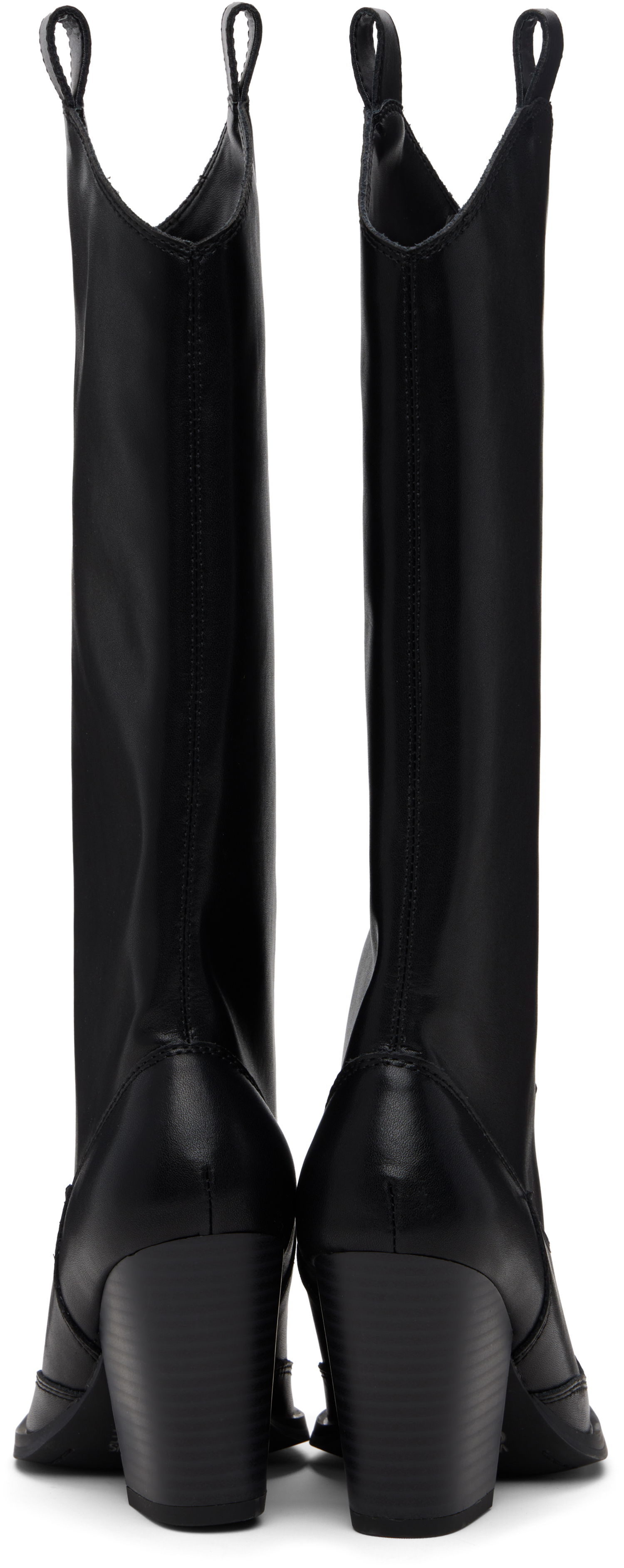 Sneakers og sko Versace Versace Jeans Couture Logo Plaque Tall Boots Sort | E79VA3S12_EZPB68, 1