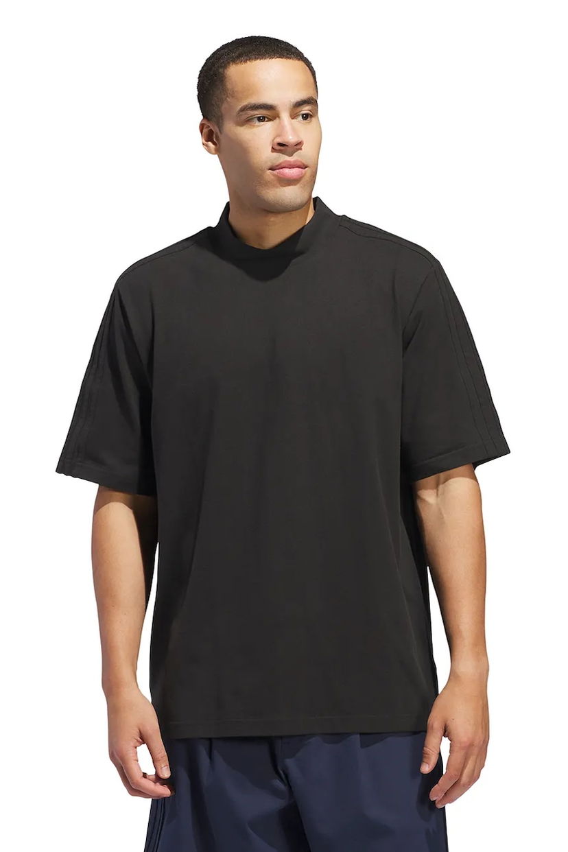 Polo skjorte adidas Originals adidas Originals Rolling Links Mock Neck Polo Sort | IT0139