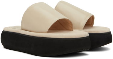 Skopleje OSOI OSOI Boat Padded Slides Beige | 21FS030-14-02, 3