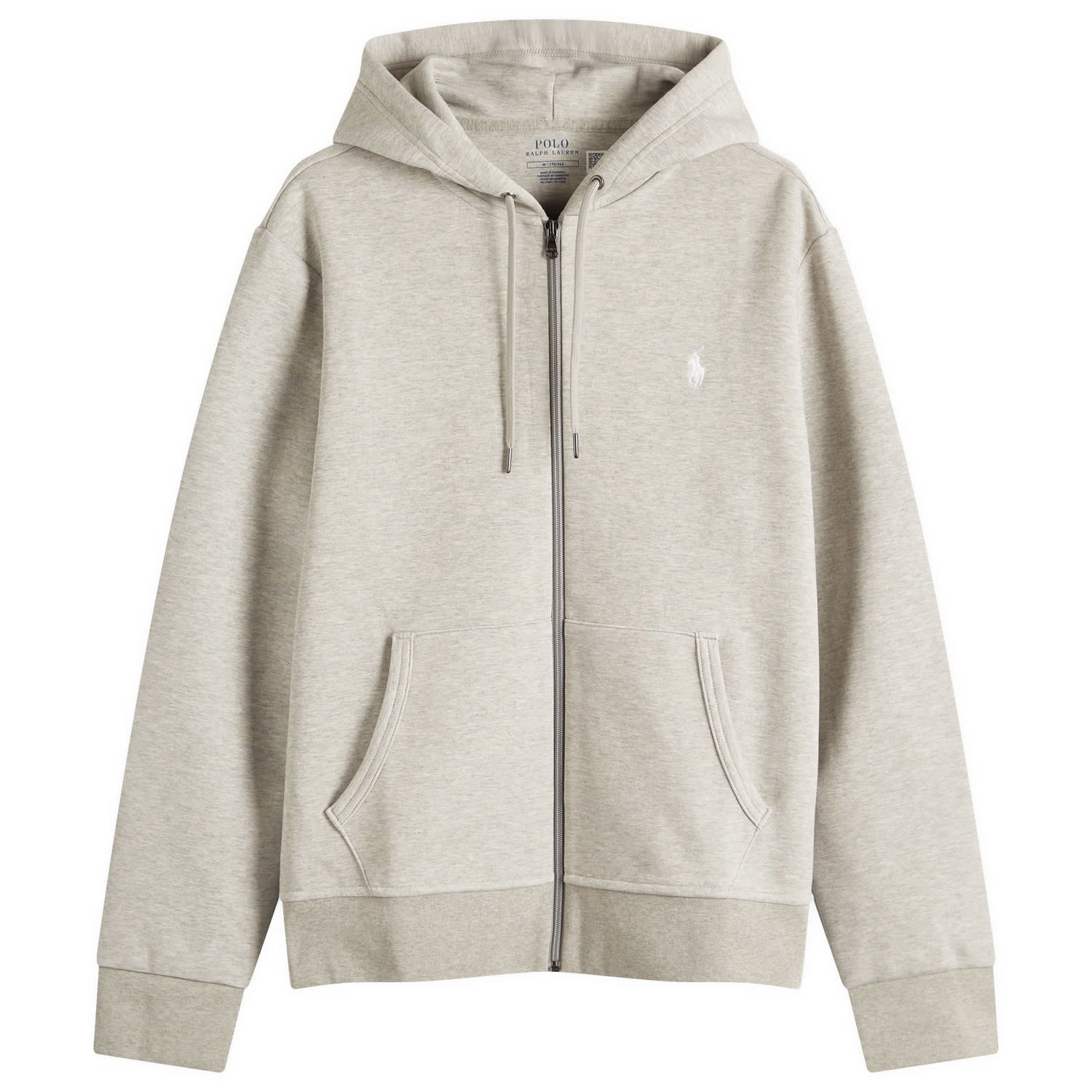 Sweatshirt Polo by Ralph Lauren Ralph Lauren Double Knit Zip Hoodie Grå | 710881517060, 1
