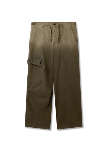 Cargo bukser AXEL ARIGATO Dax Faded Wide-Leg Cargo Trousers Grøn | A3306001, 0